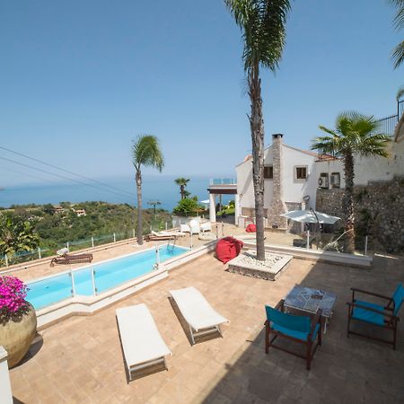 Villa Zagara Garden Spectacular Sea View In טאורמינה מראה חיצוני תמונה