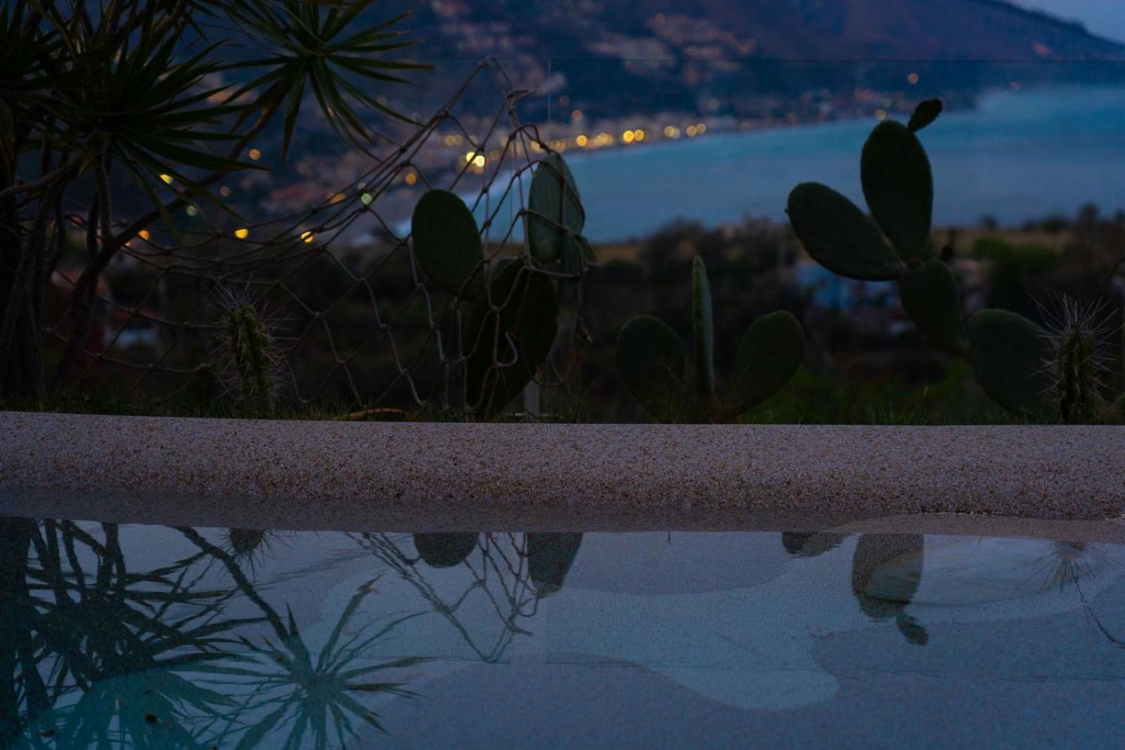 Villa Zagara Garden Spectacular Sea View In טאורמינה מראה חיצוני תמונה