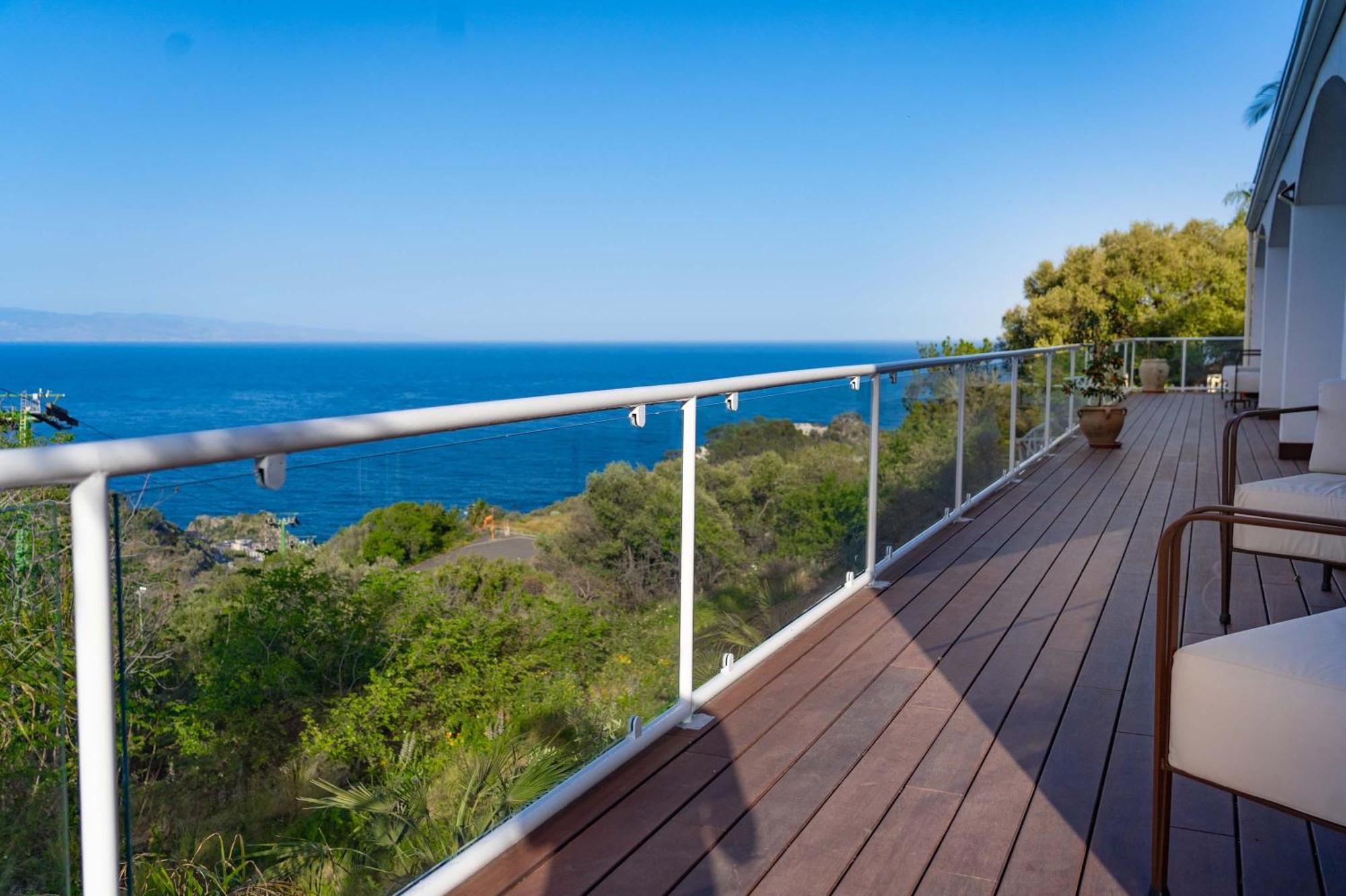 Villa Zagara Garden Spectacular Sea View In טאורמינה מראה חיצוני תמונה