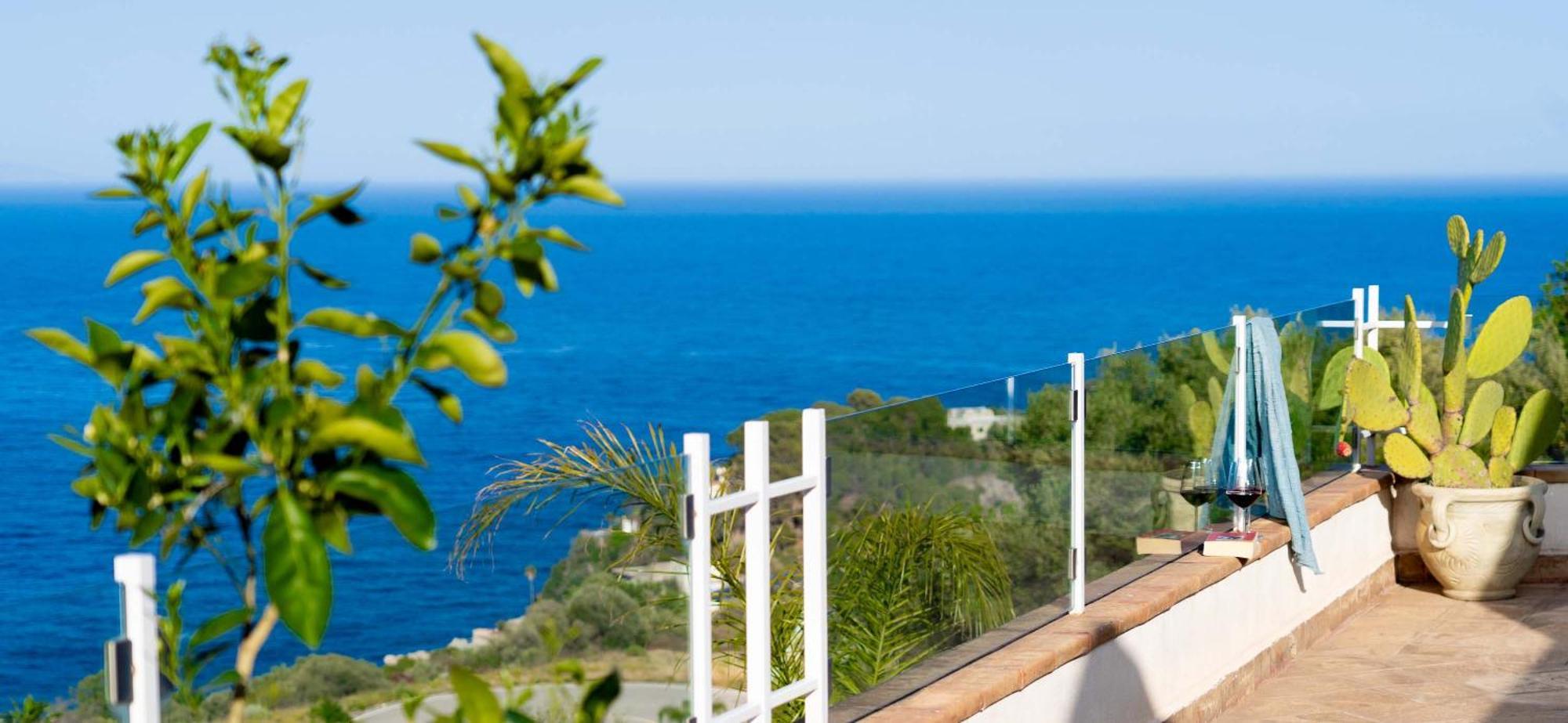Villa Zagara Garden Spectacular Sea View In טאורמינה מראה חיצוני תמונה