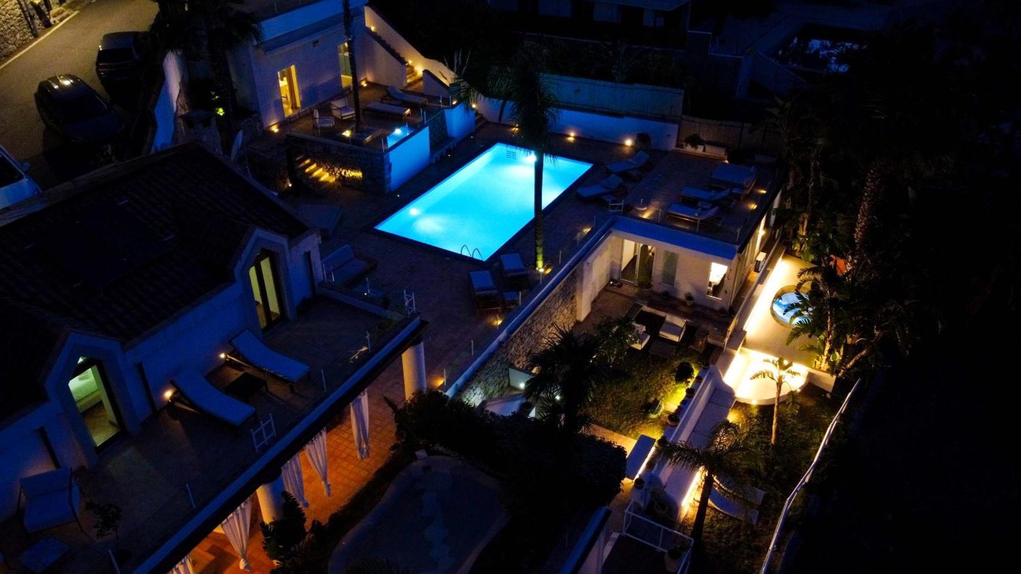 Villa Zagara Garden Spectacular Sea View In טאורמינה מראה חיצוני תמונה