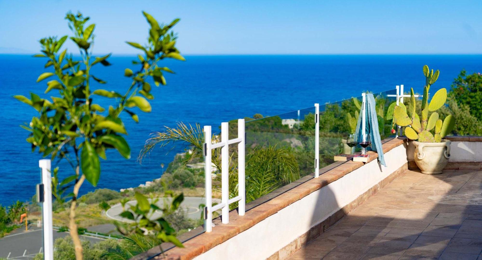 Villa Zagara Garden Spectacular Sea View In טאורמינה מראה חיצוני תמונה
